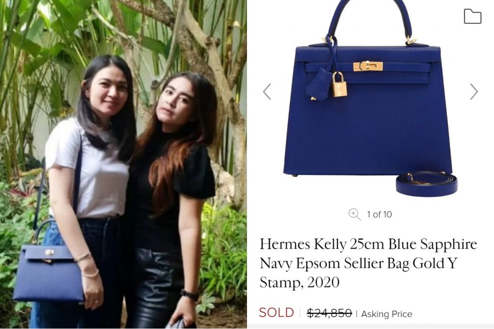 Koleksi Tas Hermes Selvi Ananda (Instagram)