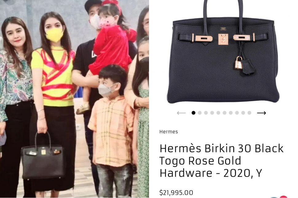 Koleksi Tas Hermes Selvi Ananda (Instagram)