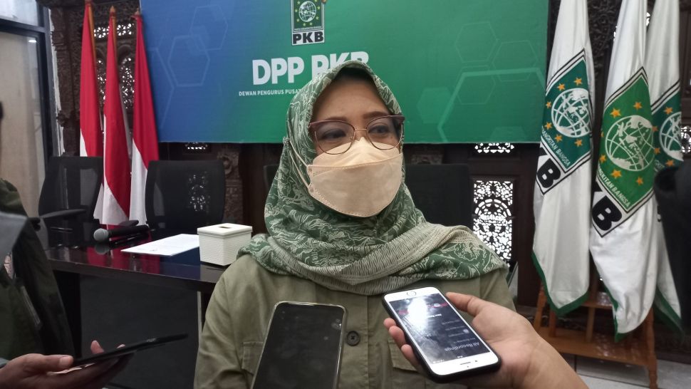 Ketua DPP PKB bidang Kesehatan dan Perlindungan Anak, Nihayatul Wafiroh. (Suara.com/Bagaskara)