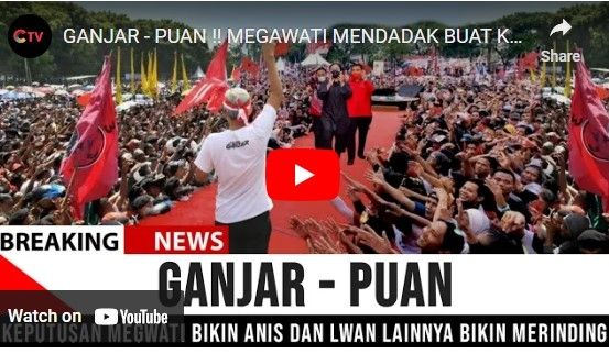 Cek Fakta: Megawati Soekarnoputri resmi usung Ganjar-Puan?