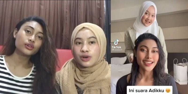 Potret Akrab Novia Bachmid Bareng Kakak dan Adiknya (Instagram/@zilvabachmid2)