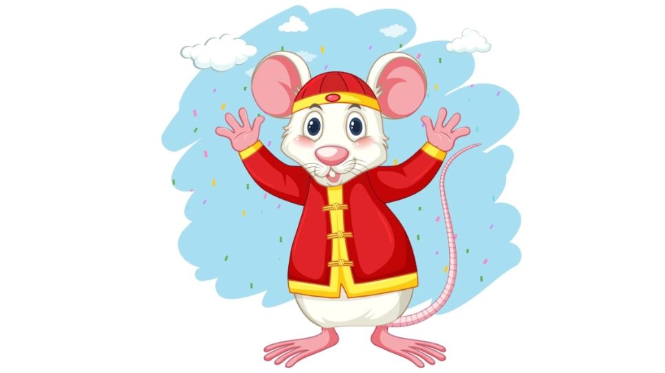 Ilustrasi zodiak tikus (Freepik/brgfx)