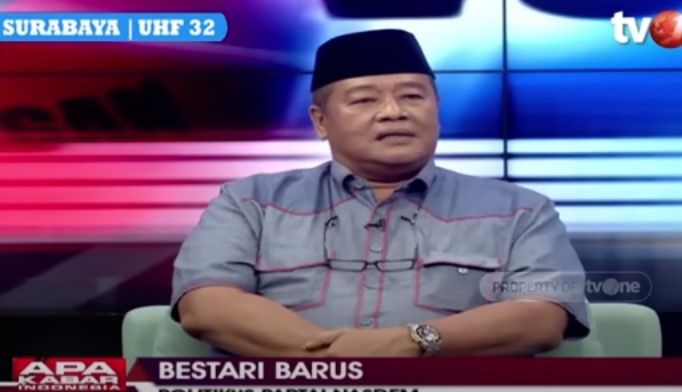 Bestari Barus (Tangkapan Layar)