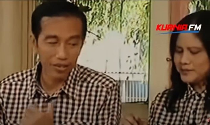 Video lawas Jokowi dan Iriana (Tangkapan Layar/Kurnia FM)