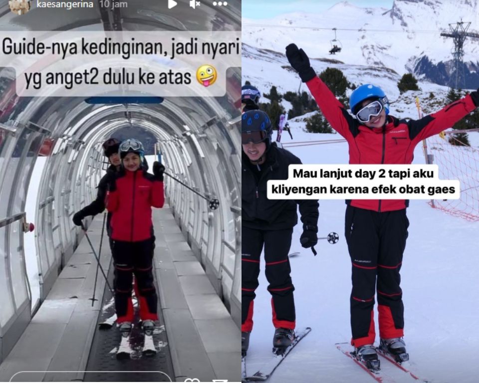 Potret Bulan Madu Kaesang dan Erina Gudono. (Instagram/kaesangerina dan fraulila)