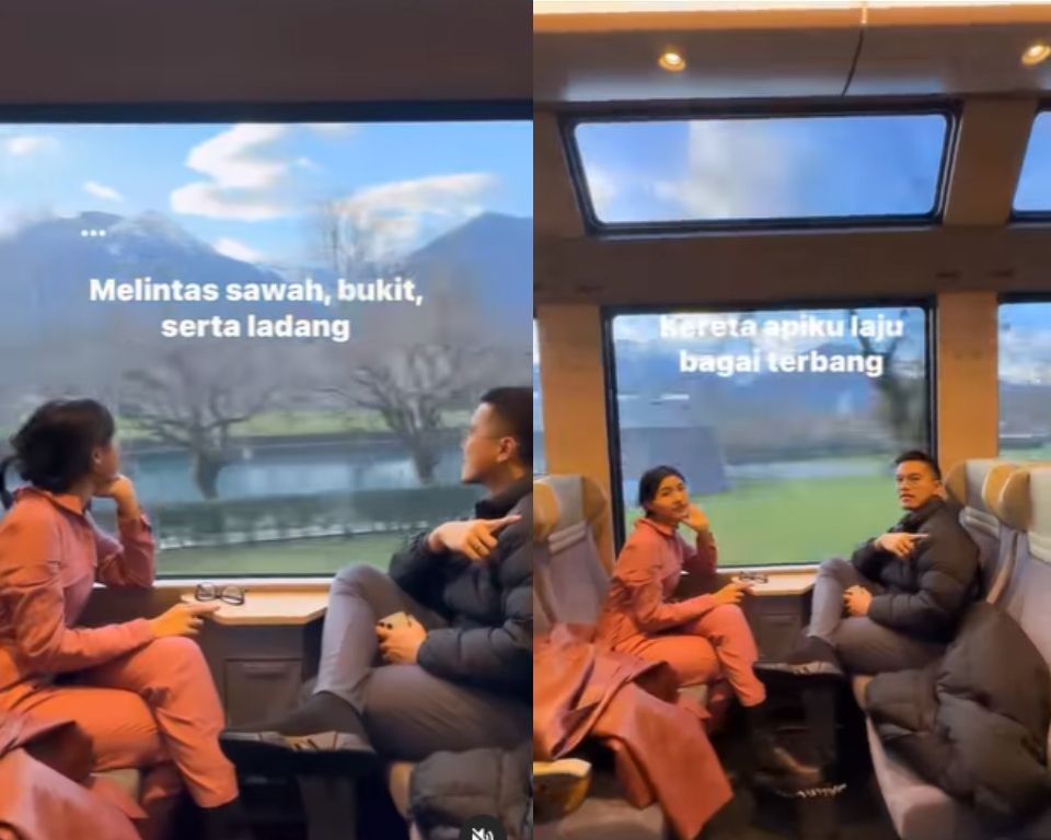 Potret Bulan Madu Kaesang dan Erina Gudono. (Instagram/fraulila)