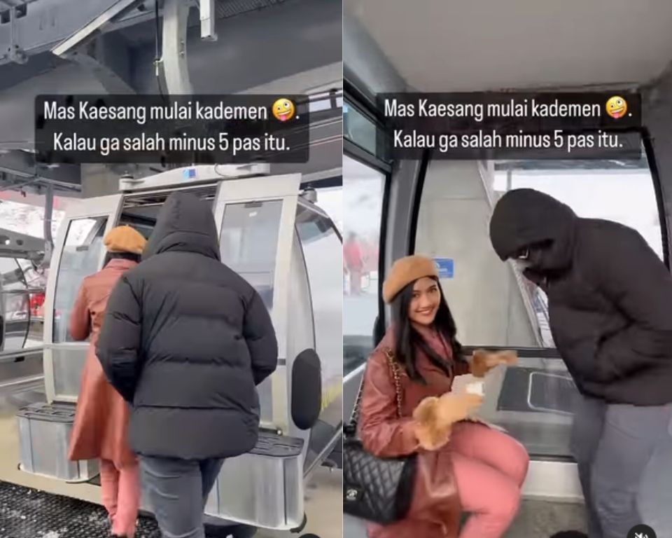 Potret Bulan Madu Kaesang dan Erina Gudono. (Instagram/kaesangerina)