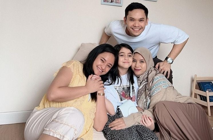 Potret kedekatan istri Ben Kasyafani dan Sienna (Instagram/@nesyanabila)