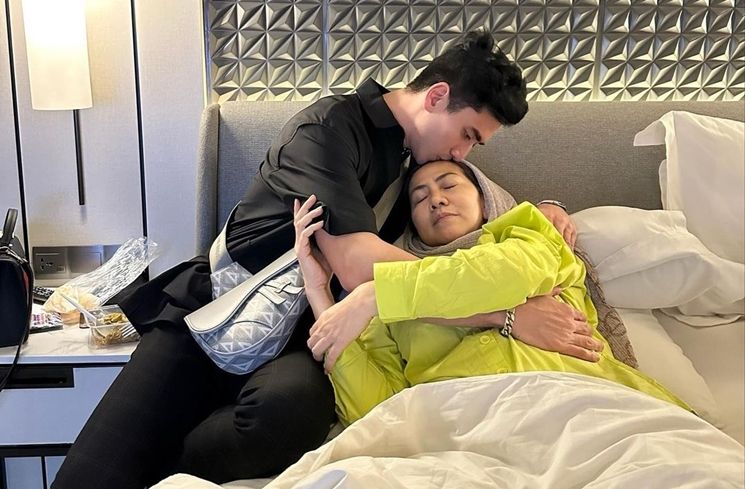 Momen Kompak Verrell Bramasta dan Athalla Naufal Jaga Venna Melinda (Instagram/@bramastavrl)