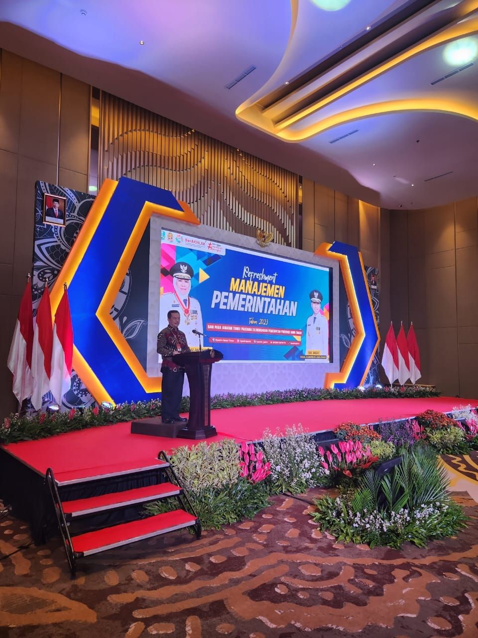 Kegiatan Refreshment Manajemen Pemerintahan Tahun 2023 di Lingkungan Pemerintah Provinsi Jawa Timur. (Dok: Kemendagri)