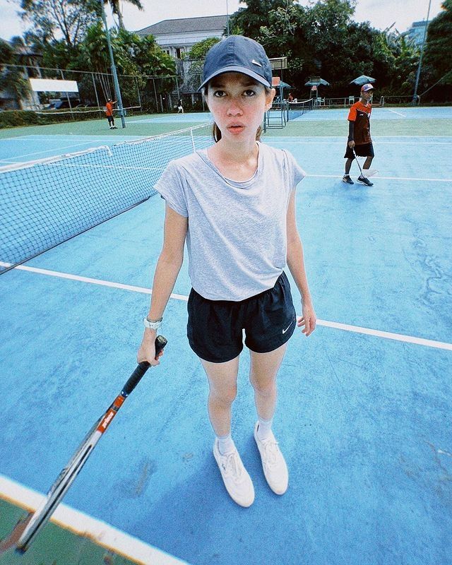 Potret Yuki Kato Main Tenis. (Instagram/@yukikt)