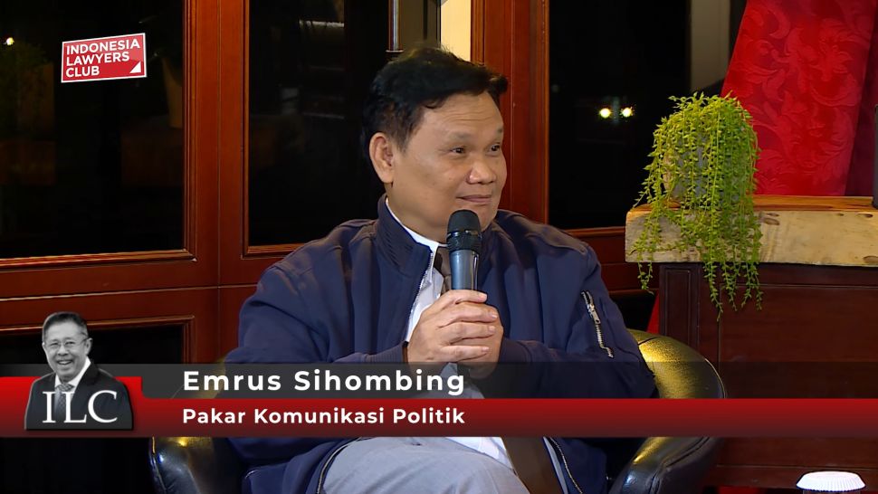 Emrus Sihombing  (YouTube/Indonesia Lawyers Club)