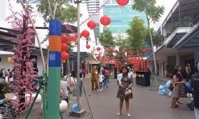 One Satrio di Mega Kuningan, Jakarta Selatan. (Dini/Suara.com)