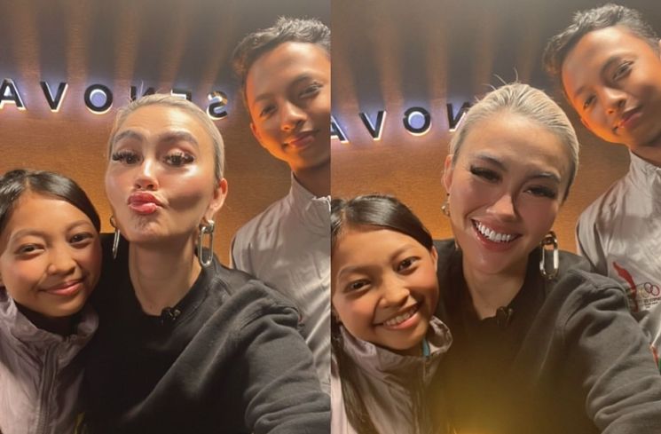 Potret Pertemuan Agnez Mo dengan Devina dan Kesya (Instagram/@agnezmo)