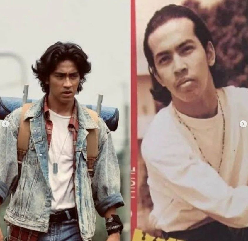 Potret Abidzar dan Almarhum Ayahnya yang Wajahnya Dibilang Mirip (Instagram/@ummi_pipik)