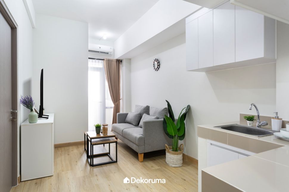 Desain apartemen mungil dan minimalis. (Dok. Dekoruma)