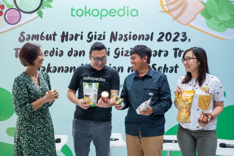 Hari Gizi Nasional Bersama Tokopedia (Dok. Tokopedia)