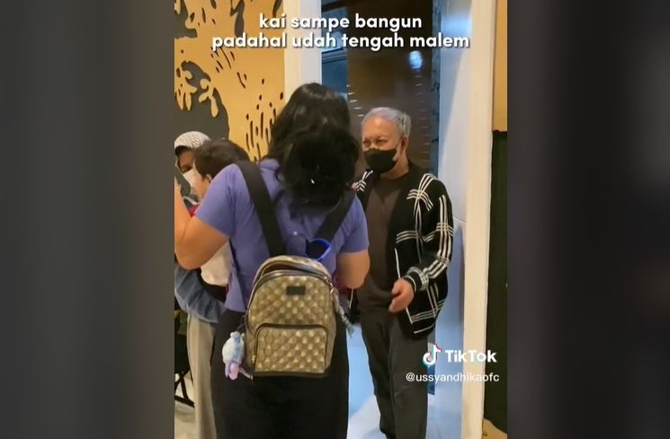 Kejutan ulang tahun Amel (TikTok/@ussyandhikaofc)