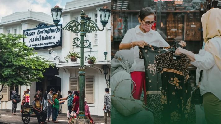 Toko Batik Terkenal di Jogja. (Instagram/officialwisatajogja/hamzahbatikofficial)