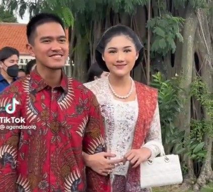 Erina Gudono Kedapatan Pakai Tas LV Puluhaan Juta, Padahal Jokowi