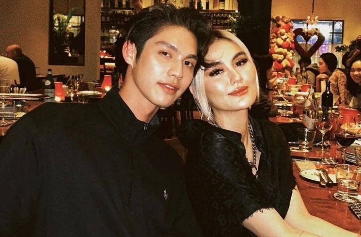 Potret kedekatan Agnez Mo dan Bright Vachirawit (Instagram/@agnezmo)