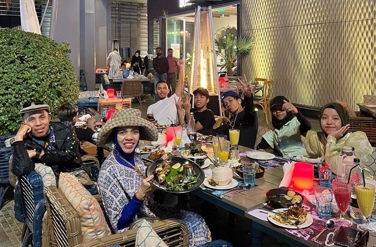 Potret Gen Halilintar Liburan di Dubai (Instagram/@genhalilintar)