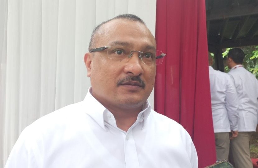 Ferdinand Hutahaean resmi gabung Gerindra. [Suara.com/Bagaskara]