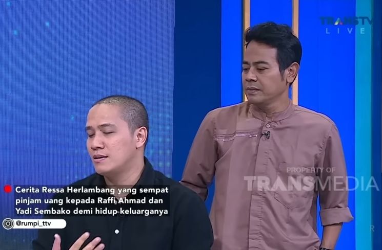 Fakta Persahabatan Ressa Herlambang dan Yadi Sembako (YouTube/Trans TV Official)