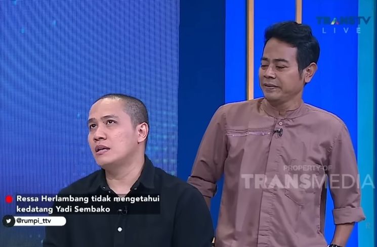 Fakta Persahabatan Ressa Herlambang dan Yadi Sembako (YouTube/Trans TV Official)