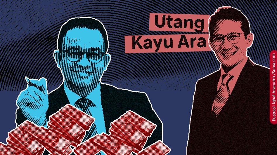 INFOGRAFIS: Utang Kayu Ara Rp 92 Miliar Anies-Sandiaga Kala Bertarung di Pilkada DKI Jakarta 2017