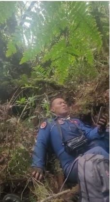 Helikopter Kapolda Jambi jatuh di hutan Kerinci [ist]