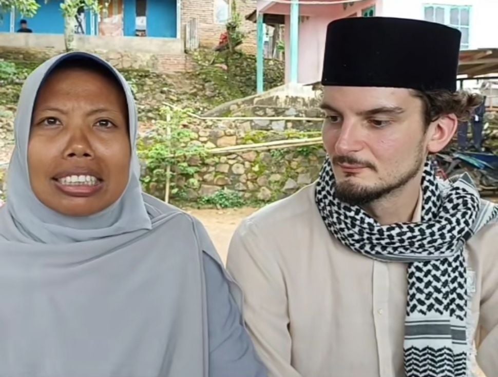 Viral Pernikahan Ustazah Lombok dengan Bule Belgia (TikTok)