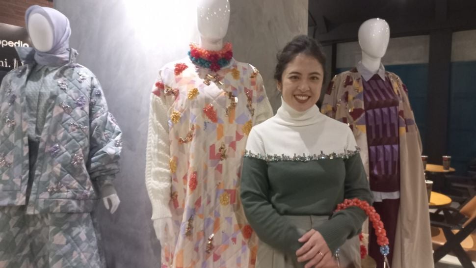 Brand modest lokal, Kami tampil di New York Fashion Week 2024. (Dini/Suara.com)