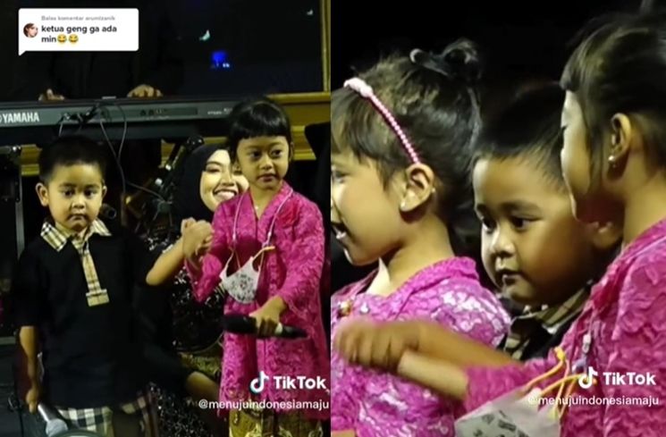 Potret Keluarga Pak Jokowi di Nikahan Adik Bungsu Ibu Iriana (TikTok/@menujuindonesiamaju)