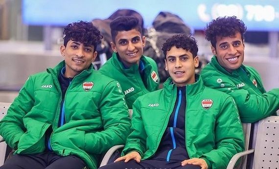 Skuad Irak U-20 untuk Piala Asia U20 2023 di Uzbekistan. Irak akan menjadi lawan pertama Timnas Indonesia pada laga Grup A Piala Asia U20 2023. (Foto: Instagram Iraqi Football Association/iraq.ifa)