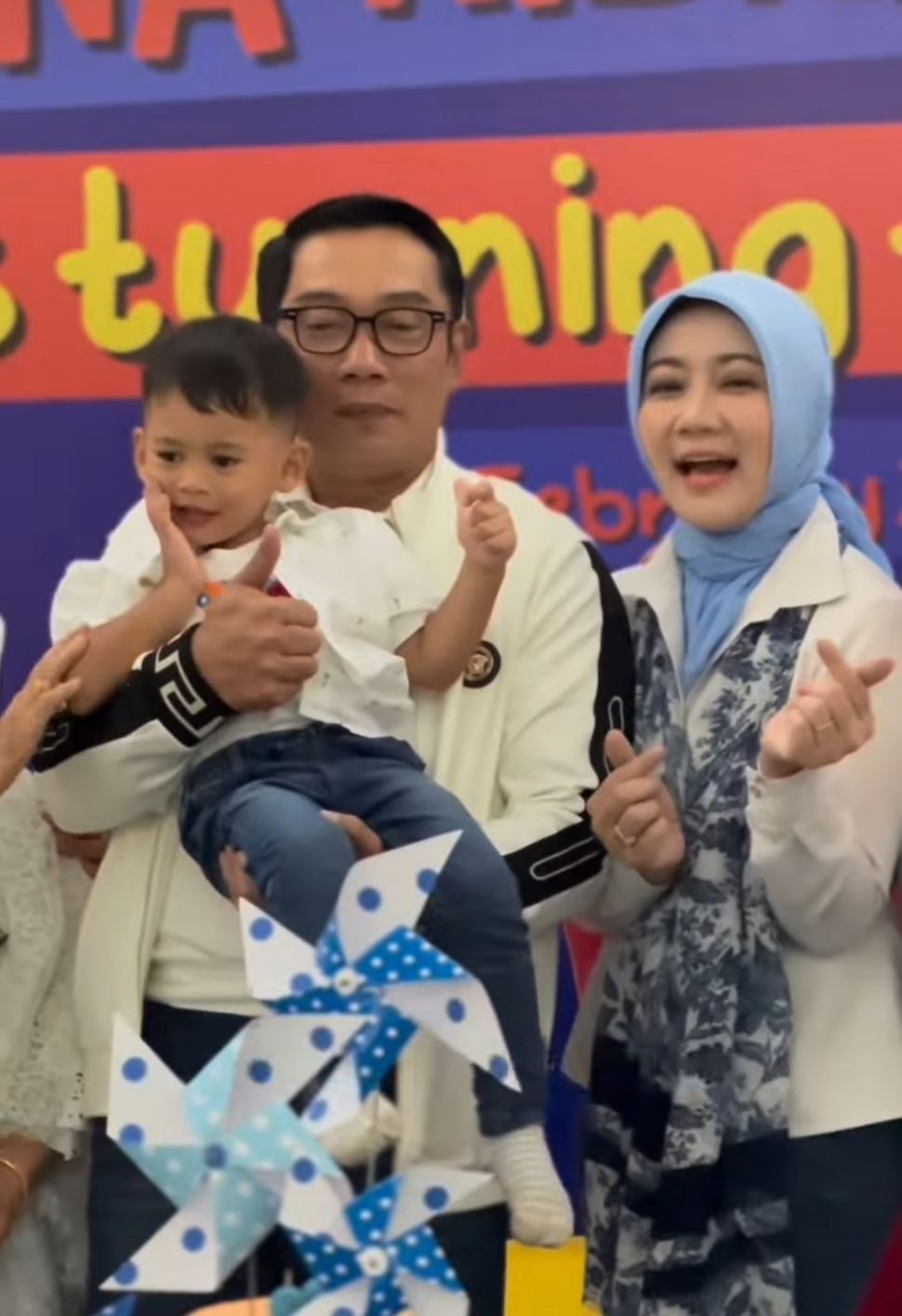 Ridwan Kamil dan Atalia Praratya Rayakan Ulang Tahun Putra Bungsunya Arkana Aidan Misbach (Instagram)