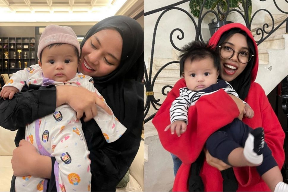 Kedekatan Gen Halilintar dan Ameena (Instagram)