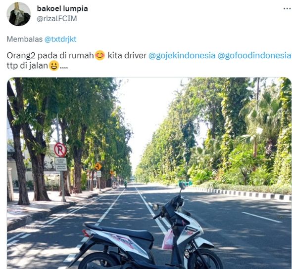 Gaya hidup pandemi. (Dok. Twitter)