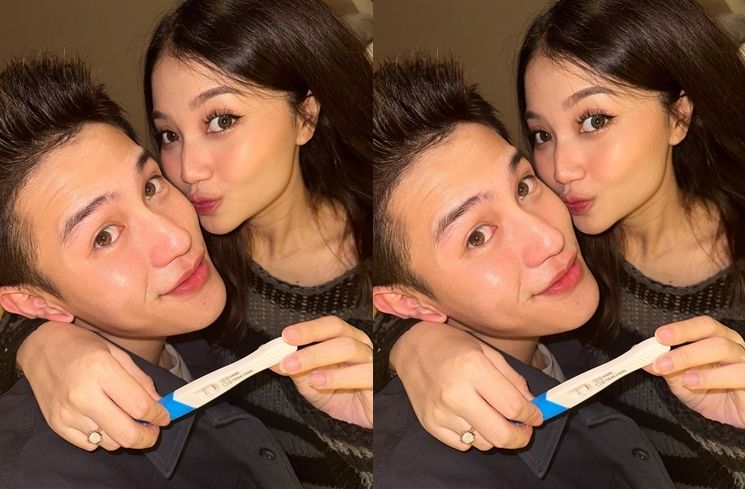 Potret Julian Jacob dan Istri Umumkan Kehamilan (Instagram/@mariaeka_)