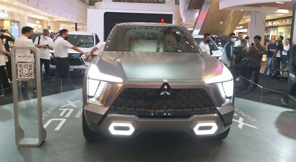 Mitsubishi XFC Concept Diperkenalkan di Medan. [Suara.com/M.Aribowo]