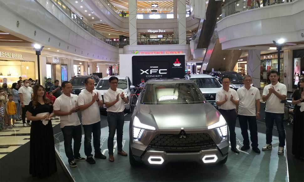 Mitsubishi XFC Concept Diperkenalkan di Medan. [Suara.com/M.Aribowo]