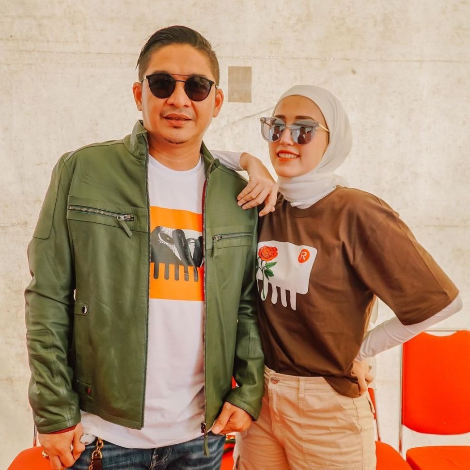 Pasha Ungu dan Adelia Pasha. [Instagram]