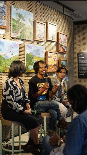 Pameran seni berjudul 'Tamasya' di ARTOTEL Yogyakarta (Istimewa/ARTOTEL Yogyakarta)