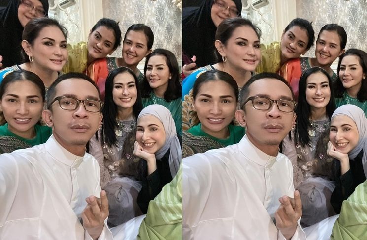 Potret Aming Buka Puasa Bersama Rekan Artis (Instagram/@amingisback)