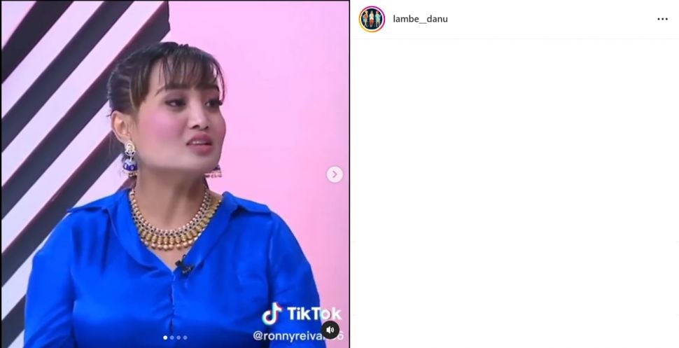 Lina Mukherjee mengaku pernah depresi (Instagram/@lambe__danu)