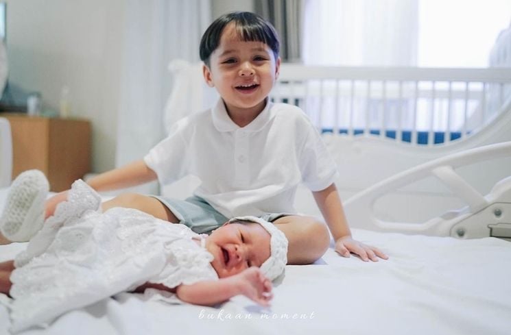 Potret Kebersamaan Arrasya dan Baby Shafanina Anak Tasya Kamila (Instagram/@tasyakamila)