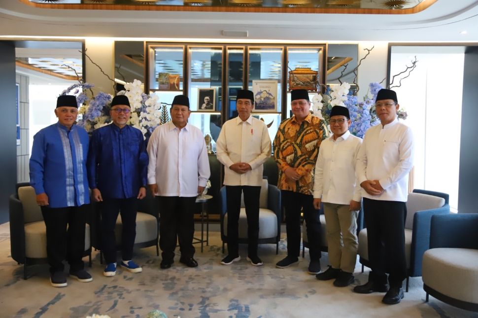 Presiden Joko Widodo hadir dalam Silaturahmi Ramadhan yang digelar DPP PAN di kantor pusat di Jakarta Selatan. (Ist)