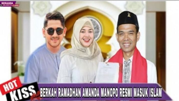 Cek fakta Amanda Manopo (YouTube/Beranda Selebritis)