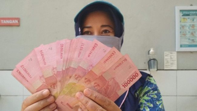 Foto sebagai ilustrasi pemberian THR. [ANTARA]
