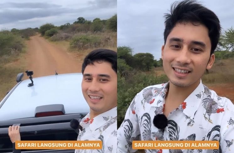 Potret Alshad Ahmad di Afrika (Instagram/@alshadahmad)